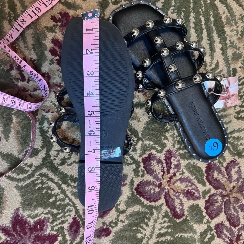 NWT sincerely Jules slip on sandals. Sz 6.5 - Picture 5 of 6
